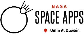 NASA Space Apps Challenge Umm Al Quwain logo